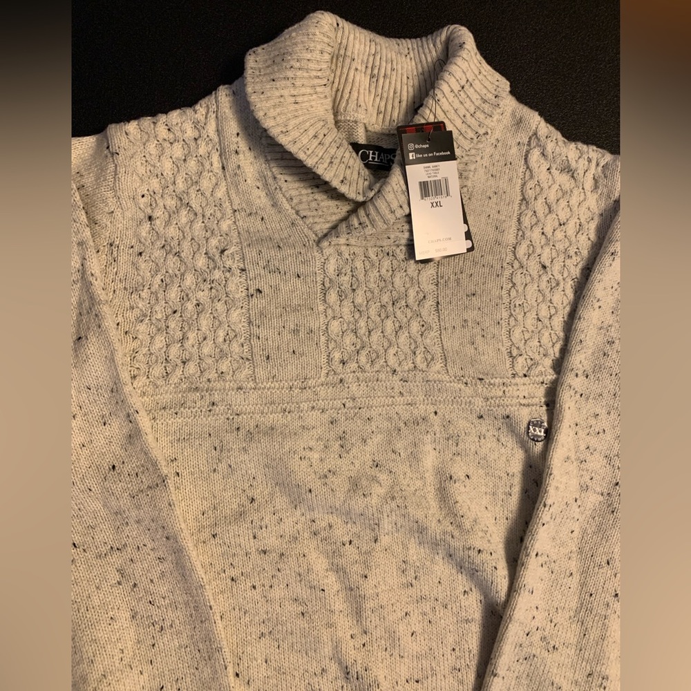 *NWT* Chaps Men’s 2XL Knit Pullover